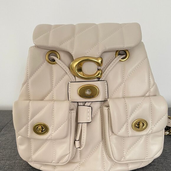Coach Tabby Quilted Backpack - Like New - Picture 3 of 11